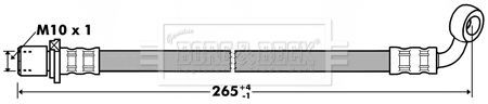 BORG & BECK stabdžių žarnelė BBH7282